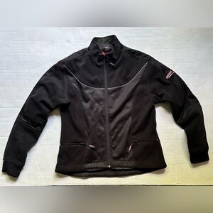 Women’s Fleece VEGA Technical Black Zip Up Jacket size L